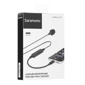 میکروفون یقه ای با سیم سارامونیک مدل LavMicro UC رابط Type-C